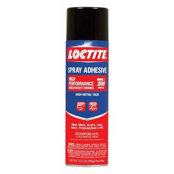 Loctite Spray Adhesive, 13.5 oz Aerosol Can, Henkel, Mfr#: 2235317